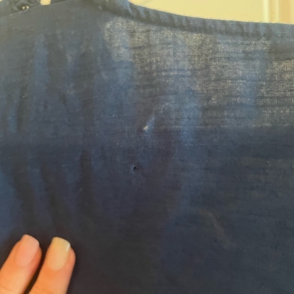 bleu Rod Beattie Womens India Bazaar Woven Cotton Cover-Up - Picture 10 of 11